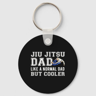 Brazilian Jiu Jitsu Dad Martial Arts BJJ Father Key Ring