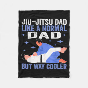 Brazilian Jiu-Jitsu Dad Men Jui Jitsu Srt Lover Fleece Blanket