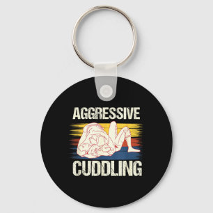 Brazilian Jiu Jitsu Design for MMA Fighter - Key Ring