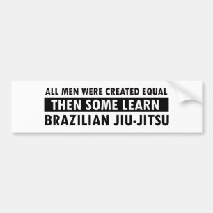 Brazilian Jiu-Jitsu designs Bumper Sticker