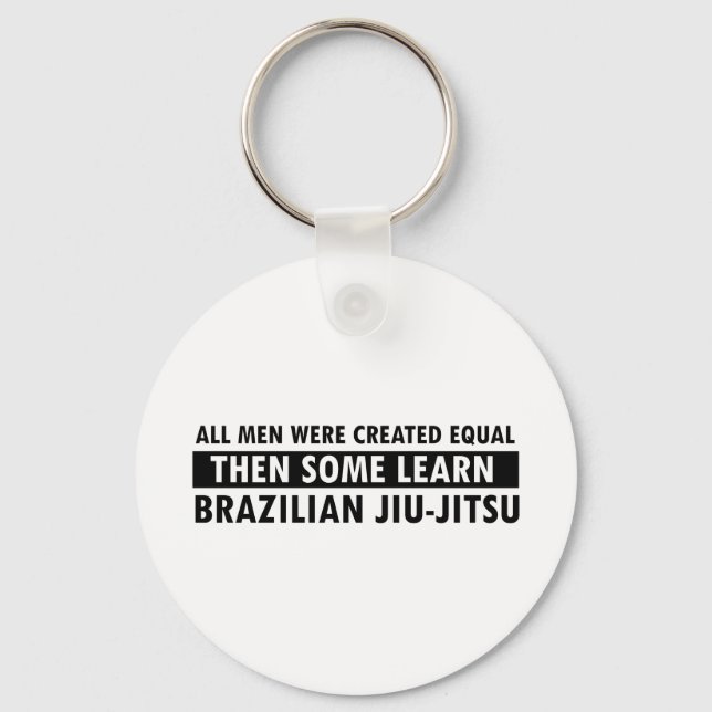 Brazilian Jiu-Jitsu designs Key Ring (Front)