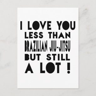 Brazilian Jiu-Jitsu Designs Postcard
