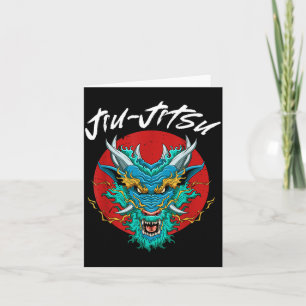 Brazilian Jiu Jitsu Dragon - BJJ Grappling Card
