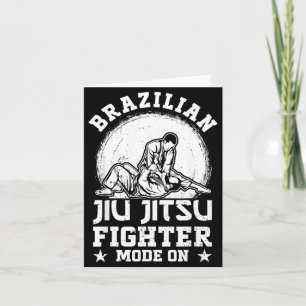 Brazilian Jiu Jitsu fight mode On - Jiu Jitsu Card