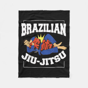 Brazilian Jiu Jitsu Fleece Blanket