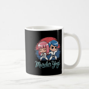 Brazilian Jiu-Jitsu Funny Murder Yoga design Coffee Mug