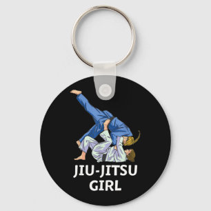 Brazilian Jiu Jitsu Girls Key Ring