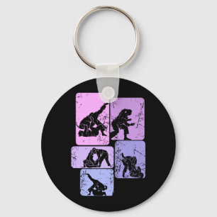 Brazilian Jiu Jitsu Girls Women Jiujitsu BJJ Key Ring