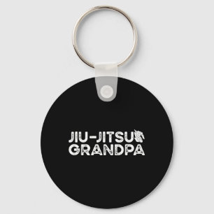 Brazilian Jiu-Jitsu Grandpa Jiu-Jitsu Fighter Key Ring