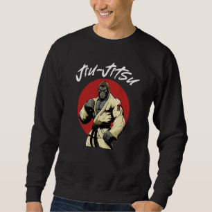 Brazilian Jiu Jitsu Grappling Gorilla Sweatshirt