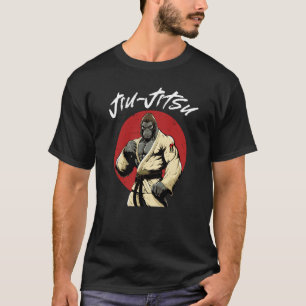 Brazilian Jiu Jitsu Grappling Gorilla T-Shirt