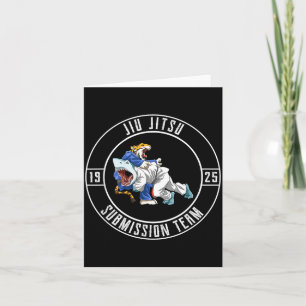 Brazilian Jiu Jitsu Grappling - Jiu Jitsu Shark Card