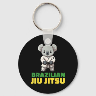 Brazilian Jiu Jitsu Grappling Koala Key Ring
