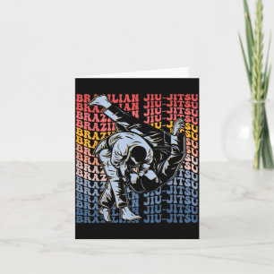 Brazilian Jiu Jitsu Groovy BJJ Card