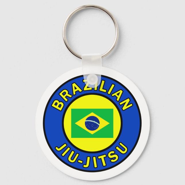 Brazilian Jiu Jitsu Key Ring (Front)
