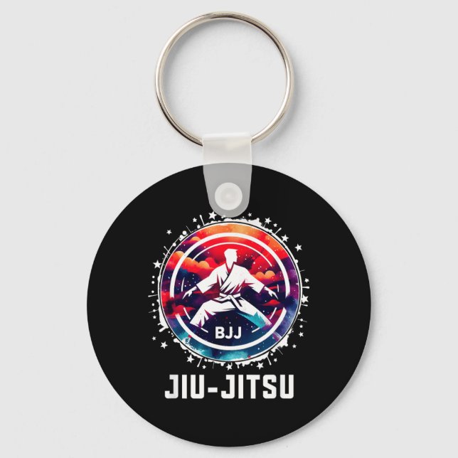 Brazilian Jiu Jitsu Key Ring (Front)