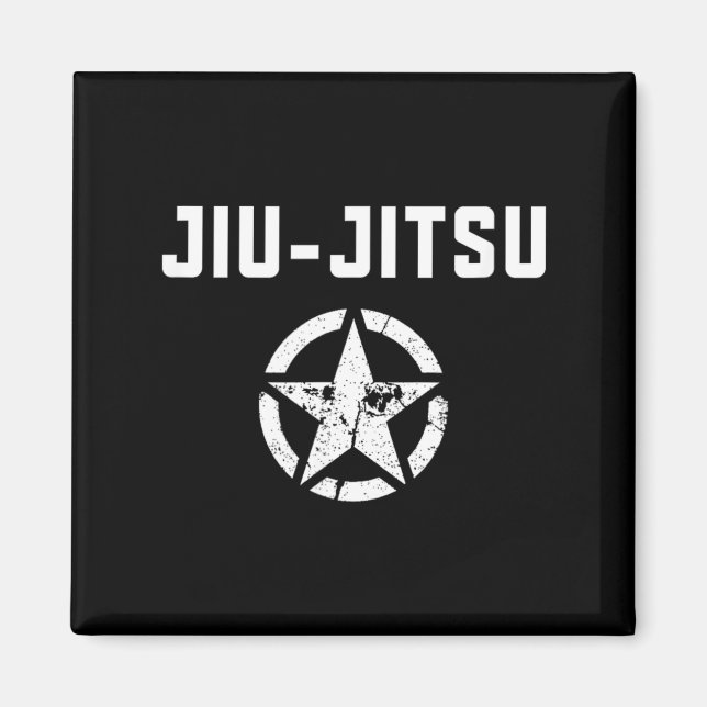Brazilian Jiu Jitsu Magnet (Front)