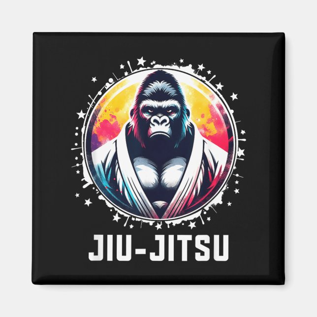 Brazilian Jiu Jitsu Magnet (Front)