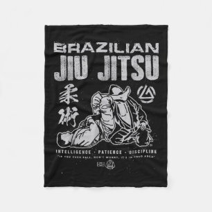 Brazilian Jiu-Jitsu Martial Arts Combat Srts Fleece Blanket