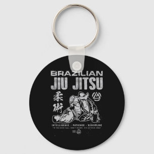 Brazilian Jiu-Jitsu Martial Arts Combat Srts Key Ring