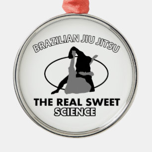 Brazilian Jiu Jitsu Martial arts Metal Tree Decoration