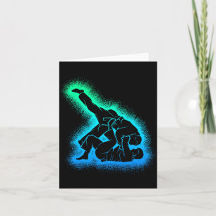 Brazilian Jiu Jitsu Men Kids Boys Jiujitsu BJJ Card