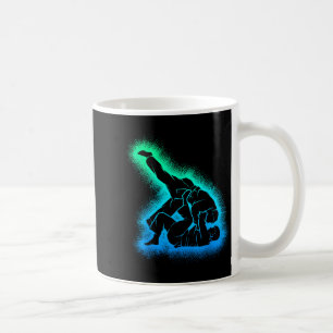 Brazilian Jiu Jitsu Men Kids Boys Jiujitsu BJJ Coffee Mug
