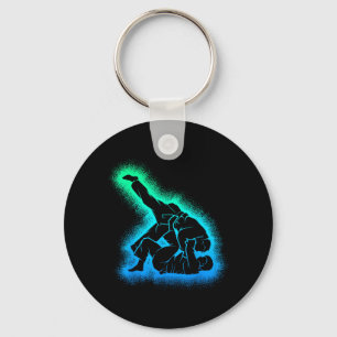 Brazilian Jiu Jitsu Men Kids Boys Jiujitsu BJJ Key Ring