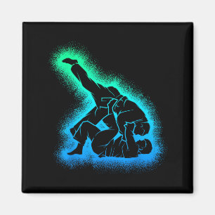 Brazilian Jiu Jitsu Men Kids Boys Jiujitsu BJJ Magnet