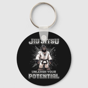 Brazilian Jiu Jitsu MMA and Cute Grappling BJJ Key Ring
