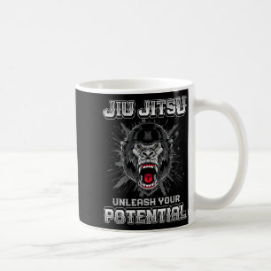 Brazilian Jiu Jitsu MMA and Grappling BJJ Angry Coffee Mug