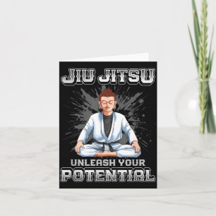Brazilian Jiu Jitsu MMA and Grappling BJJ Buddha Card