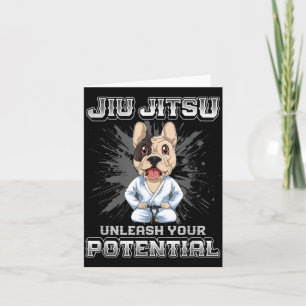 Brazilian Jiu Jitsu MMA and Grappling BJJ Bulldog Card