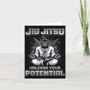 Brazilian Jiu Jitsu MMA and Grappling BJJ Card