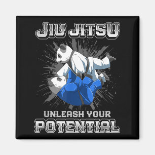 Brazilian Jiu Jitsu MMA and Grappling BJJ Fighting Magnet