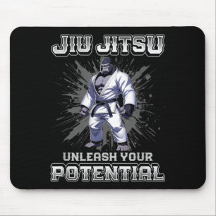 Brazilian Jiu Jitsu MMA and Grappling BJJ Gorilla Mouse Pad