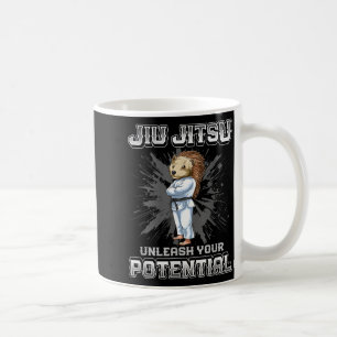 Brazilian Jiu Jitsu MMA and Grappling BJJ Hedgehog Coffee Mug