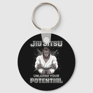 Brazilian Jiu Jitsu MMA and Grappling BJJ Key Ring