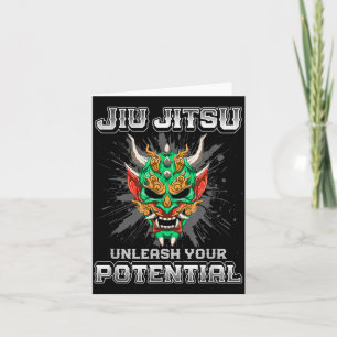 Brazilian Jiu Jitsu MMA and Grappling BJJ Oni Card