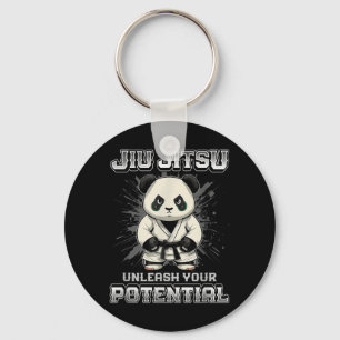 Brazilian Jiu Jitsu MMA and Grappling BJJ Panda Key Ring