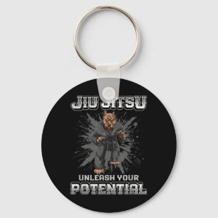 Brazilian Jiu Jitsu MMA and Grappling BJJ Pitt Key Ring