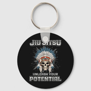 Brazilian Jiu Jitsu MMA and Grappling BJJ Skeleton Key Ring