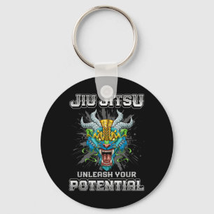 Brazilian Jiu Jitsu MMA and Grappling BJJ Tiger Key Ring