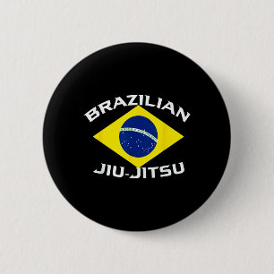 Brazilian Jiu-Jitsu - MMA BJJ and Grappling Gift 6 Cm Round Badge