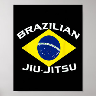 Brazilian Jiu-Jitsu - MMA BJJ and Grappling Gift Poster