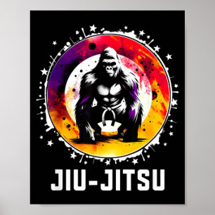 Brazilian Jiu Jitsu MMA BJJ Shirt MMA Shirt Jiu Poster