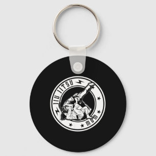 Brazilian Jiu Jitsu Mum Jiu Jitsu Fighter Mama Key Ring