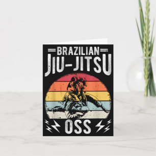 Brazilian Jiu-Jitsu OSS Brazilian Jiu-Jitsu BJJ Card