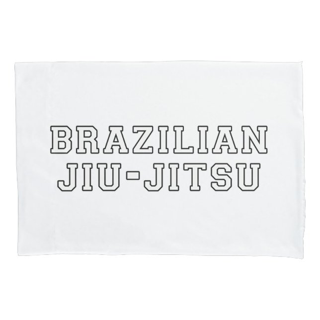 Brazilian Jiu Jitsu Pillowcase (Front)