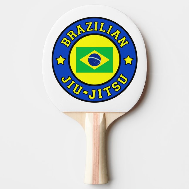 Brazilian Jiu Jitsu Ping Pong Paddle (Front)